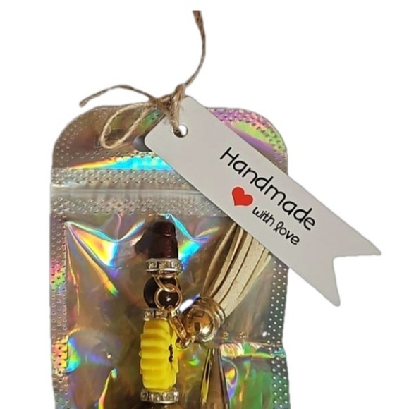 Hand Crafted Set of 3 beaded Pens Fall, Halloween, Floral design  Handmade Gifts - Picture 15 of 17